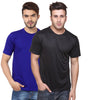 Ketex Round Neck Men's Polyester Blend Dri Fit T-Shirts (Pack of 2)