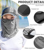 Sun Cap with Detachable Cotton Face Cover For Women
