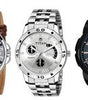 Watches Analog Black and Silver Dial Men's Watch