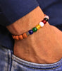 7 Chakra Rudraksha Bracelet