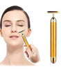 24K Gold Energy Beauty Bar Electric Facial Massage Roller