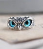 Attractive Silver Plated Owl Ring (Pack of 2)