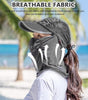 Sun Cap with Detachable Cotton Face Cover For Women