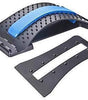 Multi-Level Back Stretcher Posture Corrector Device for Back Pain Relief with Back Support Mate Magic Back Stretching Massage (Blue)