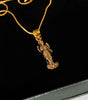 Gold Plated Laxmi Mataji Pendant with Chain