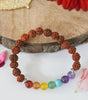 7 Chakra Rudraksha Bracelet