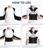 Adjustable Back Posture Corrector/ Slouching Relieve Pain Belt Women Men