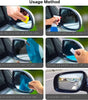 Anti Fog Anti Mist Rainproof Universal Car Accessories Rear-View Mirror (Pack of 2)