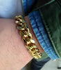 BD Gold Cuban Bracelet Men