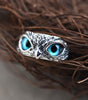 Attractive Silver Plated Owl Ring (Pack of 2)