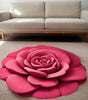 3D Flower Design Floor Mat, Quick Dry Non Slip