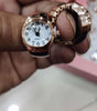 Women's Men's Ring Watch Analogue Quartz on Finger Watch Ring