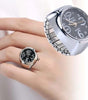Women's Men's Ring Watch Analogue Quartz on Finger Watch Ring