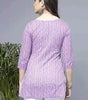 Lavender Short Kurti, Stylish Women's Pure Cotton kurti