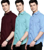 Pack of 3 Plain shirts