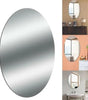 Oval Shape Mirror (Pack of 1)